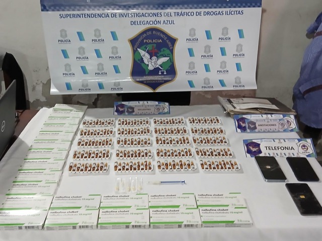 Desarticularon una red de tr�fico de opioides